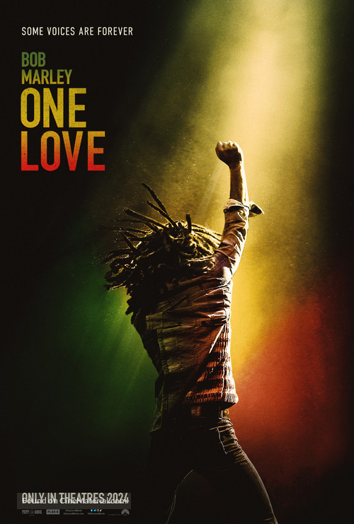 Affiche officielle du film Bob Marley One Love