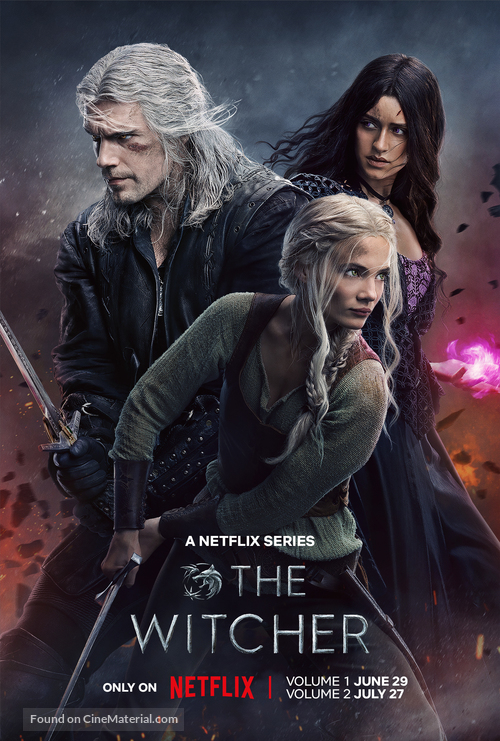 Affiche officielle du film The Witcher